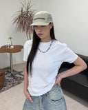 Annen Crop Slim Short Sleeve Tee