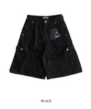 Non-fade Bermuda Snap Denim Pants
