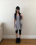 Denic Stripe Short Sleeve One Piece