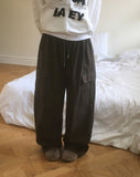 [Brushed] Kane Thick Cotton Cargo Pants