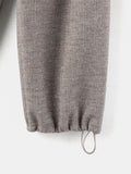 Soft knit wide pants