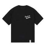 Small Flower Drawing Logo Smile Short Sleeve Tee