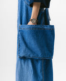 [AG] Side Pocket Denim Balloon Overall