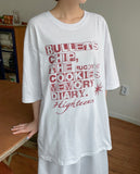 [unisex] Magelli Printed Over Short Sleeve Tee
