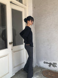 Pureble Open Long Sleeve Cardigan
