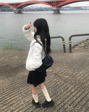 [Belt SET] Tizen Wool Pleated Skirt
