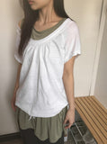 Hochimi Frill Layered Sleeveless
