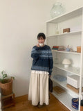 Santo Round Nordic Knit