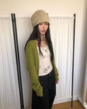 Pairing Frill V-Neck Knit Cardigan