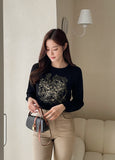 Eve Semi Bootcut Banding Cotton Pants