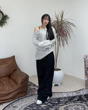 Rodin Button Angora T-Shirt