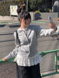 Poya Layered Tiered Frill T-shirt