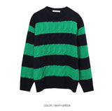 Park cable stripe knit