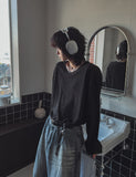 Soleil U-neck cable knit