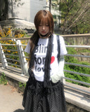 Kitsch Love Lettering Short Sleeve