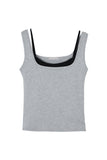 Lipter Square Set Tank Top