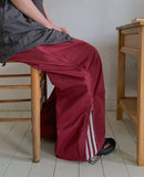 Buneddy Summer Nylon Track Wide Pants