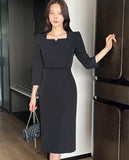 Lindas Notch Square H-Line One Piece