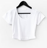 Ruzen Unneck Crop Tee