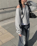 Luke Wrap Sweatshirt