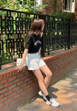 Vienna Lettering Puff Short Sleeve T-Shirt