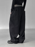 Sagging Layered Balloon Sweatpants