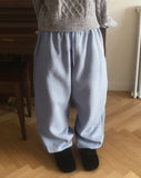 [3-step brushed] Shunu wide training jogger pants