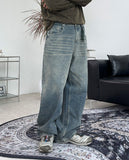 Deroff Gradation Denim Pants