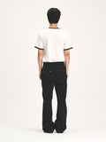 COLOR RIB KNIT