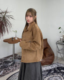 Kien Suede Trucker Jacket