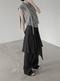 Elo Knot Nylon Midi Skirt