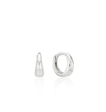 Precise Silver (W) One-Touch Earrings S
