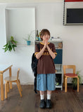 [Unisex] Kinyu Printing Over Short Sleeve Tee