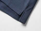 Regular Double Cotton Plain Long Sleeve T-Shirts