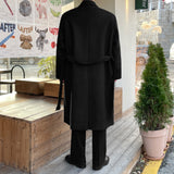 Lenny Robe Wool Balmacaan Coat