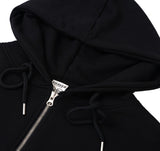 [UNISEX]Bear Heart Back Printing Hood Zip-Up