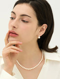 Essence 14K(Y) Premium Freshwater Pearl Necklace