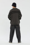 REVERSE LINE POCKET CREWNECK