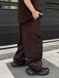 Nylon Double Cargo Pants