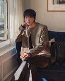 Ekkeullo Collar Less Tweed Blazer