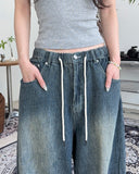 Decided Airtex Balloon Denim Pants