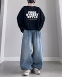 Big Boy String Balloon Denim Pants