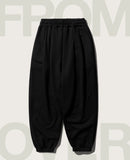 From Over Two Tuck Balloon Sweatpants