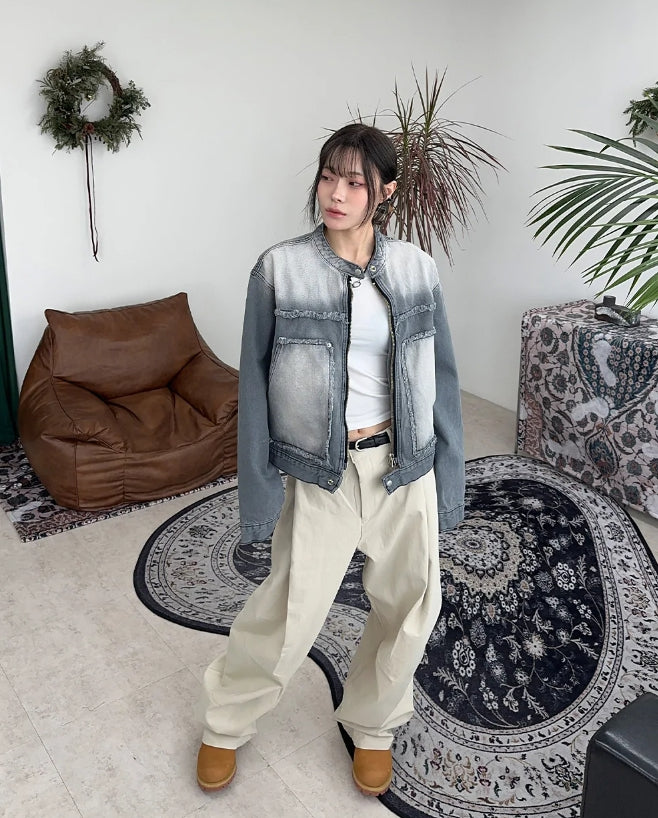 【SATIIIZ】Ensopp Dekki Work Denim Jacket SATIIIZ (サティーズ) - エンソップデッキワークデニム