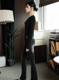 [ EEUN MADE ] Nora Slim V Tee