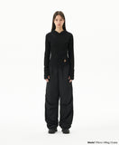 CURVED SLIM HOODIE
