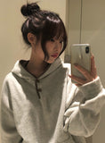 Tiber Button Snap Hood Color Matching Fleece