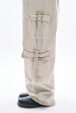 Bondage strap cargo banding pants