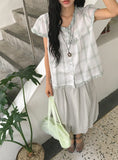 Sayaka Nylon Pocket Shoulder Bag