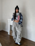 Anderson Check Layered Hood Zip Up